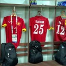 Cận cảnh phòng thay đồ U23 Việt Nam "xịn" như Ngoại hạng Anh