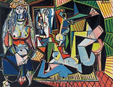 Danh họa Picasso với trường phái lập thể ấn tượng.